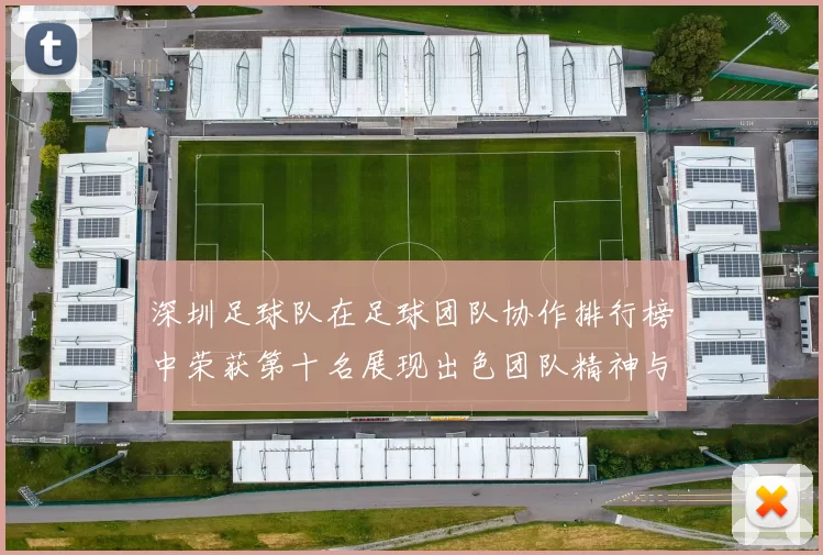 深圳足球队在足球团队协作排行榜中荣获第十名展现出色团队精神与实力