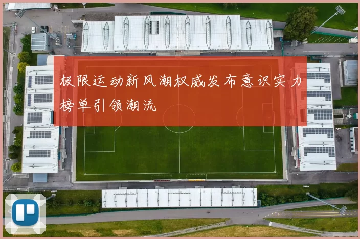 极限运动新风潮权威发布意识实力榜单引领潮流