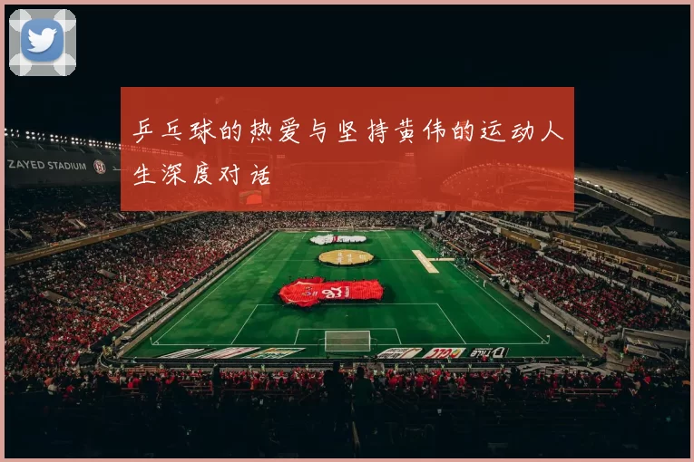 乒乓球的热爱与坚持黄伟的运动人生深度对话